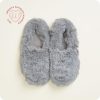 Curly Gray Slippers Warmies®