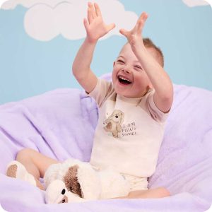 Puppy Shorties Pajamas