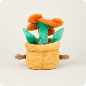 Orange Flower Pot Warmies