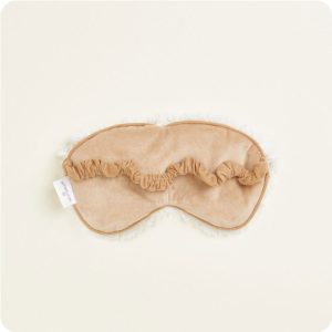 Marshmallow Brown Eye Mask Warmies