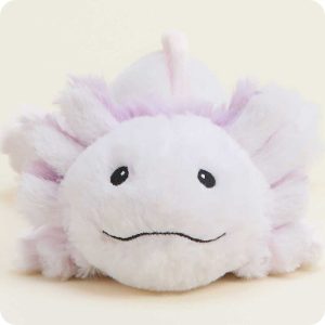 Pink Axolotl Warmies Junior