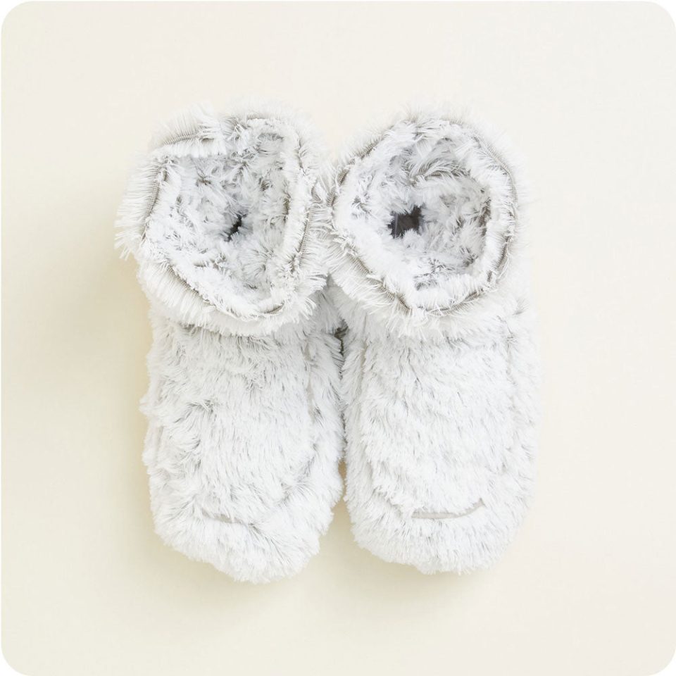 Marshmallow Gray Boots Warmies®
