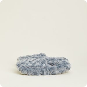 Curly Gray Slippers Warmies®
