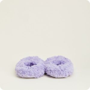 Curly Purple Slippers Warmies®