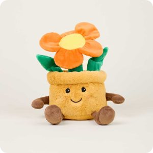 Orange Flower Pot Warmies