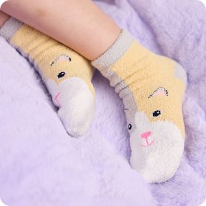 Calico Cat No-Slip Socks