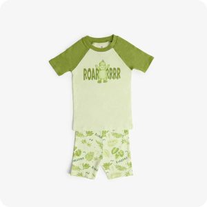 Dinosaur Shorties Pajamas